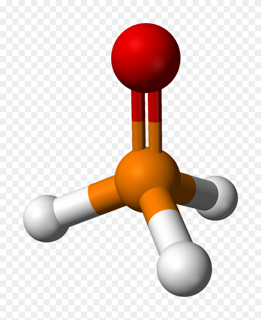 887x1100 Phosphine Oxide From Mw Balls - Modelo PNG