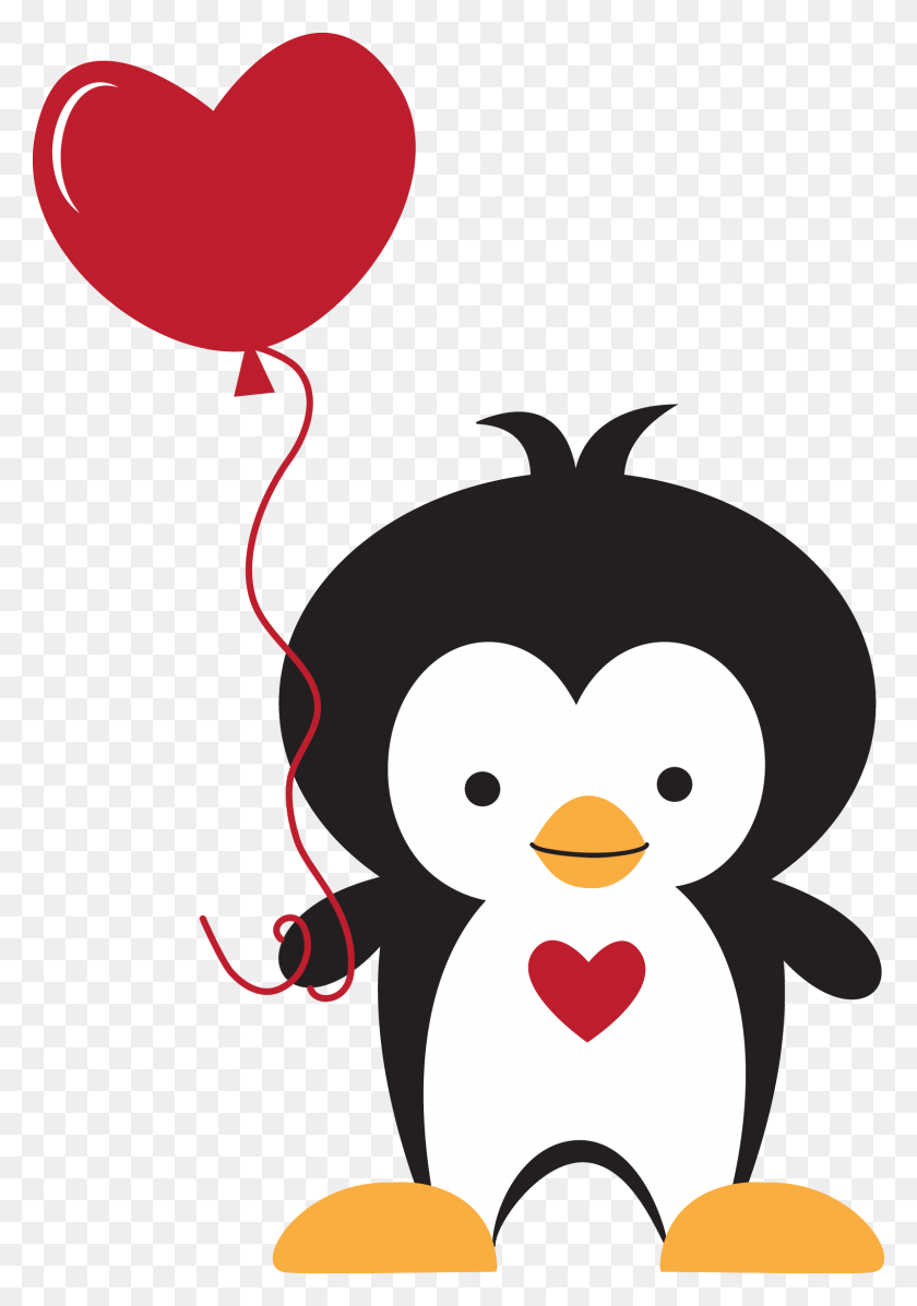 Пингвин с шариками