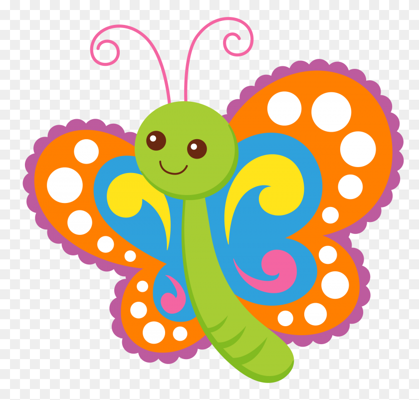 2418x2301 Photo - Spring Butterfly Clipart