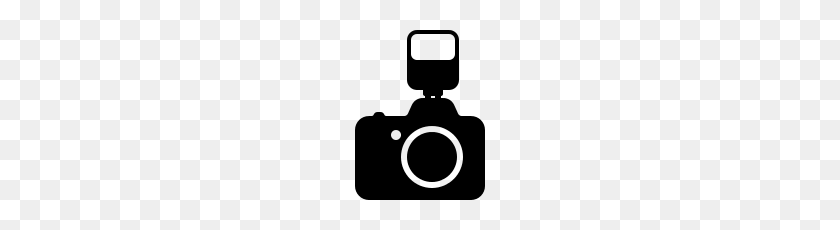 170x170 Photo Camera With A Flash Png Icon - Camera Flash PNG