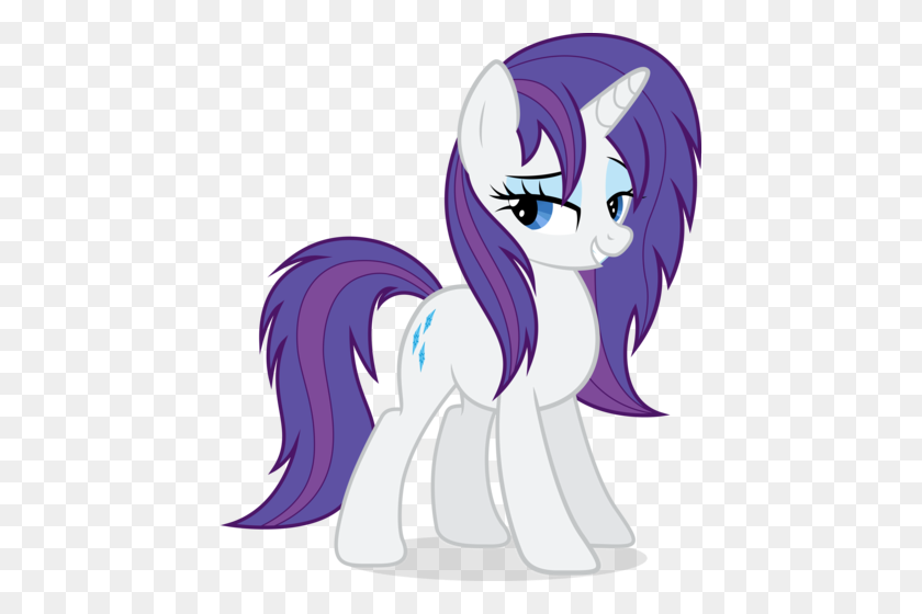 438x500 Photo Of Rarity Vectors For Fans Of Rarity The Unicorn A Vector - Unicorn Vector PNG