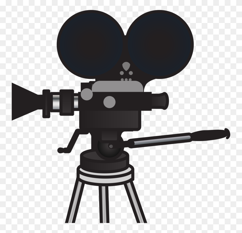 768x750 Photographic Film Movie Camera Cinematography - Movie Camera Clipart