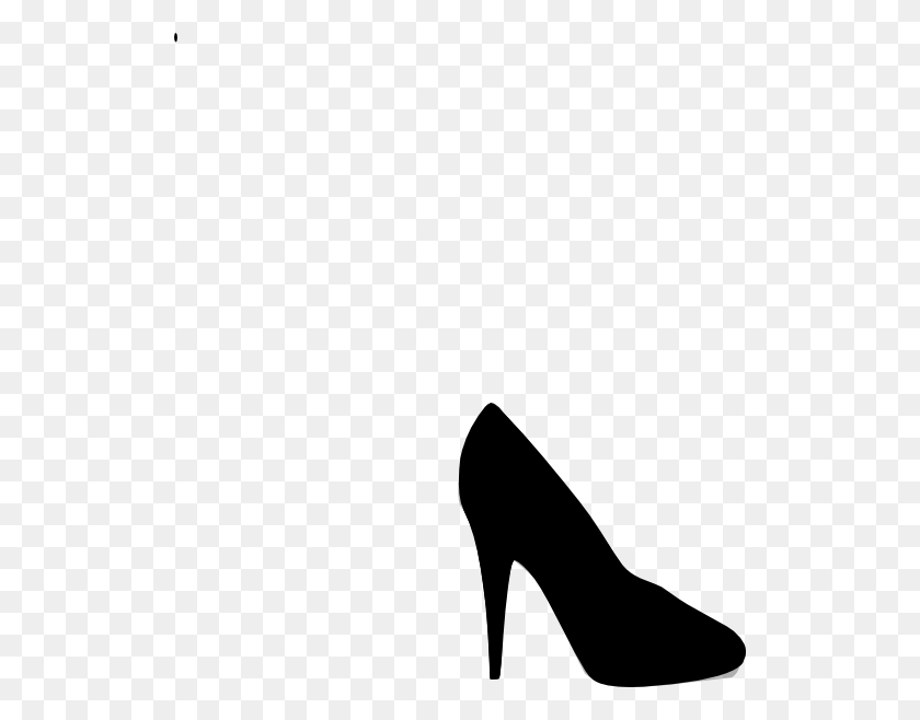 522x598 Photos Of Funky High Heel Clip Art Black High Heels Clip Image - Black And White Shoe Clipart