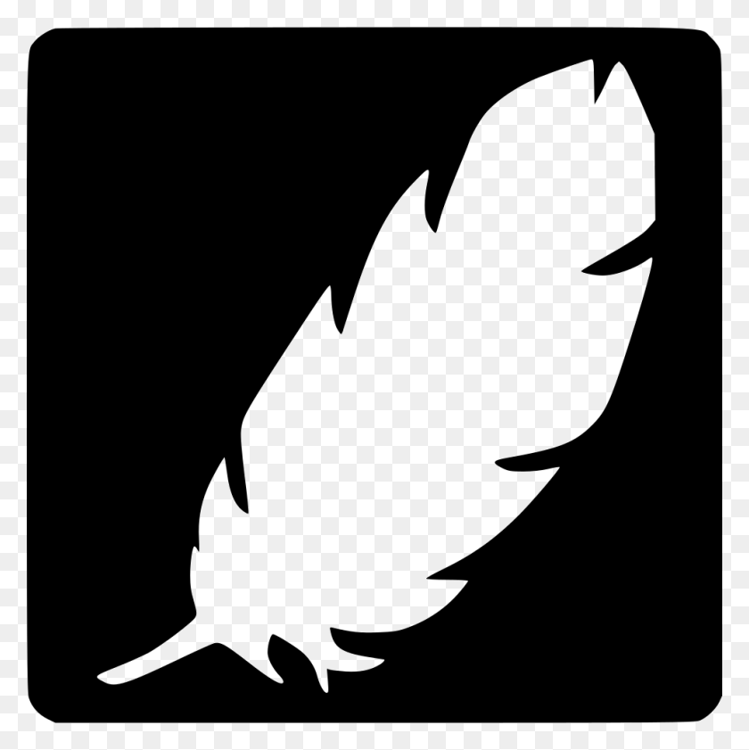 980x982 Photoshop Adobe Ps Feather Png Icon Free Download - White Feather PNG