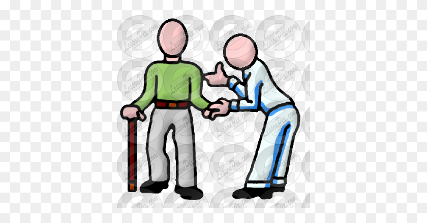 380x380 Physical Picture For Classroom Therapy Use - Physical Therapy Clipart