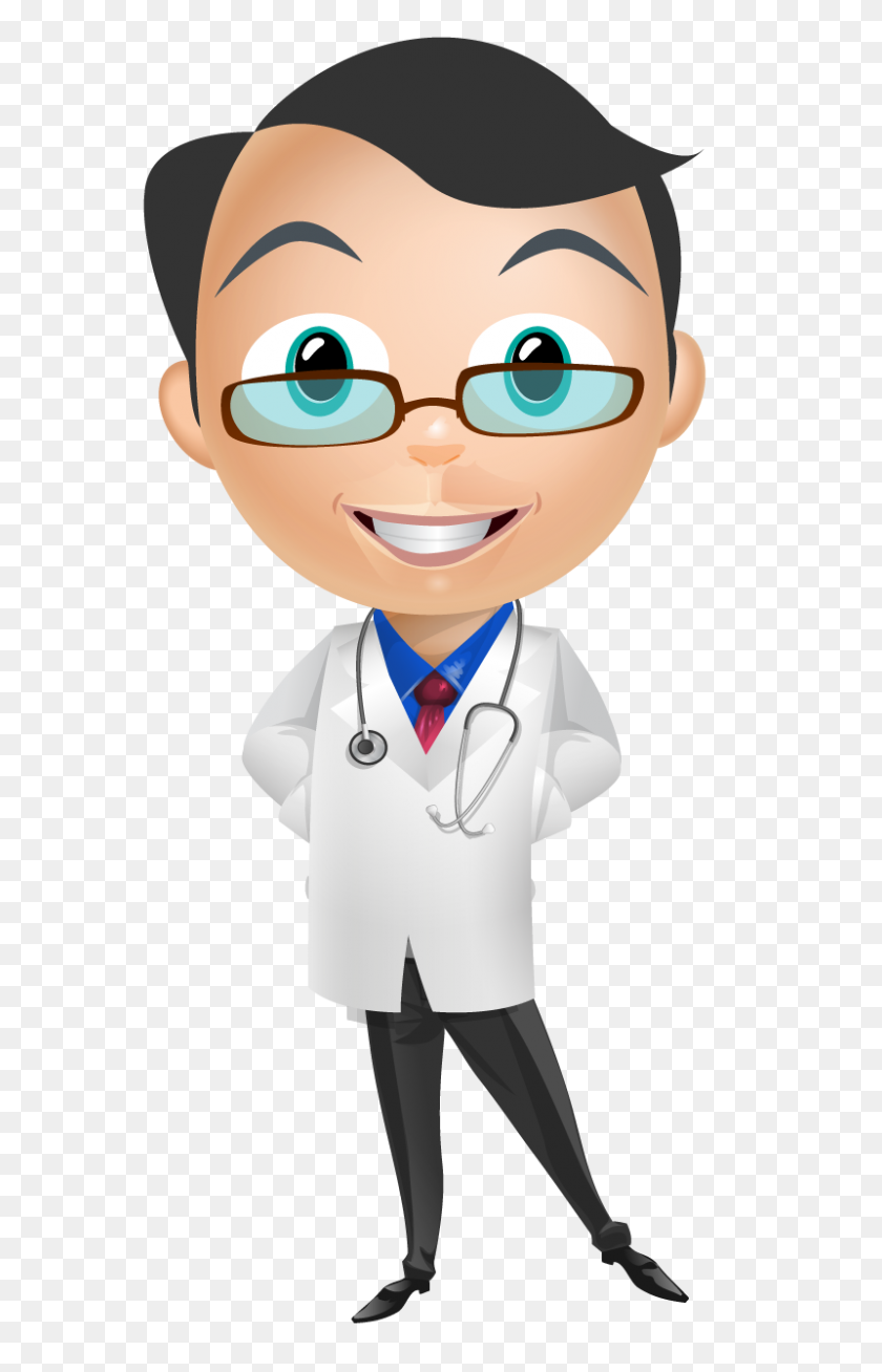 800x1280 Physicians Clipart - Professions Clipart