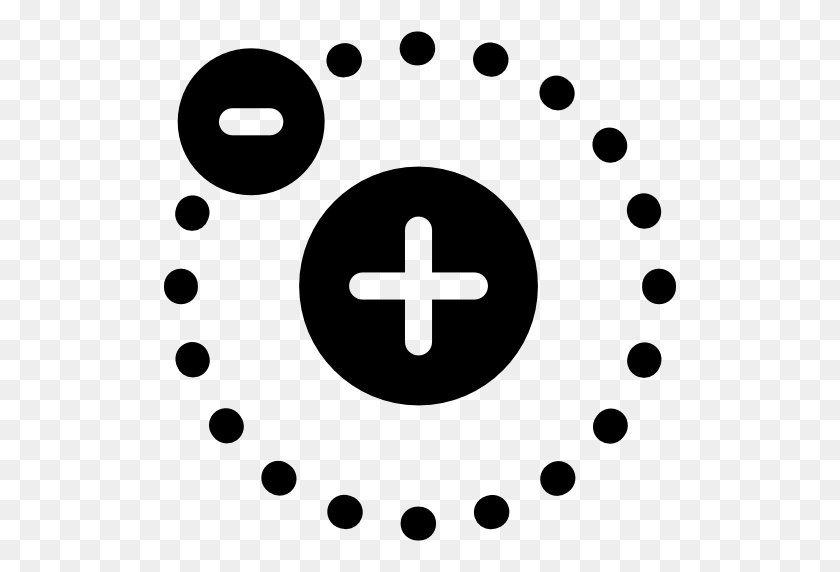 512x512 Physics Icon - Atom Clipart Black And White