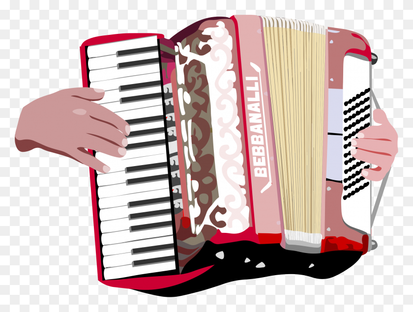 2319x1712 Piano Clipart Accordian - Piano Player Clipart