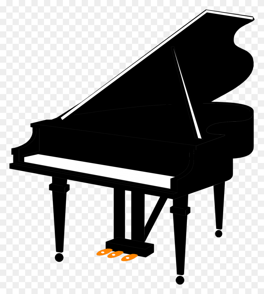 958x1079 Скачать Бесплатно Коллекцию Классической Музыки Для Фортепиано И Поделиться Ею - Grand Piano Clipart