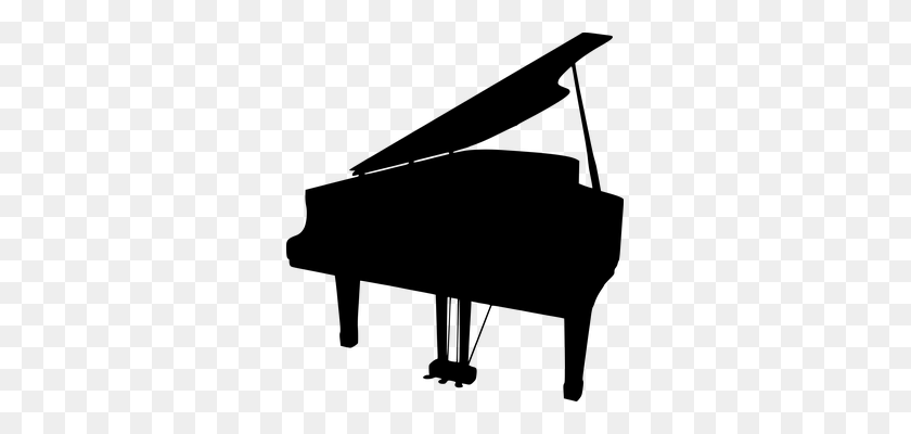 311x340 Piano Clipart Tumblr Transparente - Playing Piano Clipart