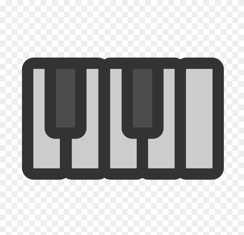 750x750 Фортепиано Компьютерные Иконки Музыкальная Клавиатура Звуковые Синтезаторы Музыкальные - Фортепианный Клипарт