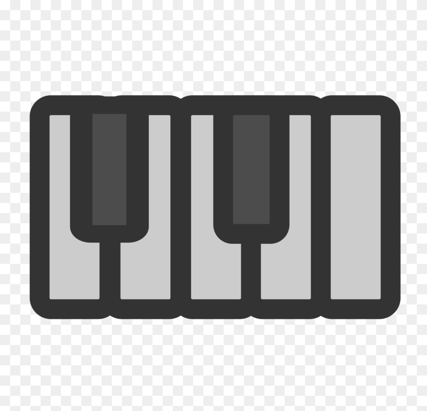 750x750 Piano Computer Icons Musical Keyboard Sound Synthesizers Musical - Piano Keyboard Clipart