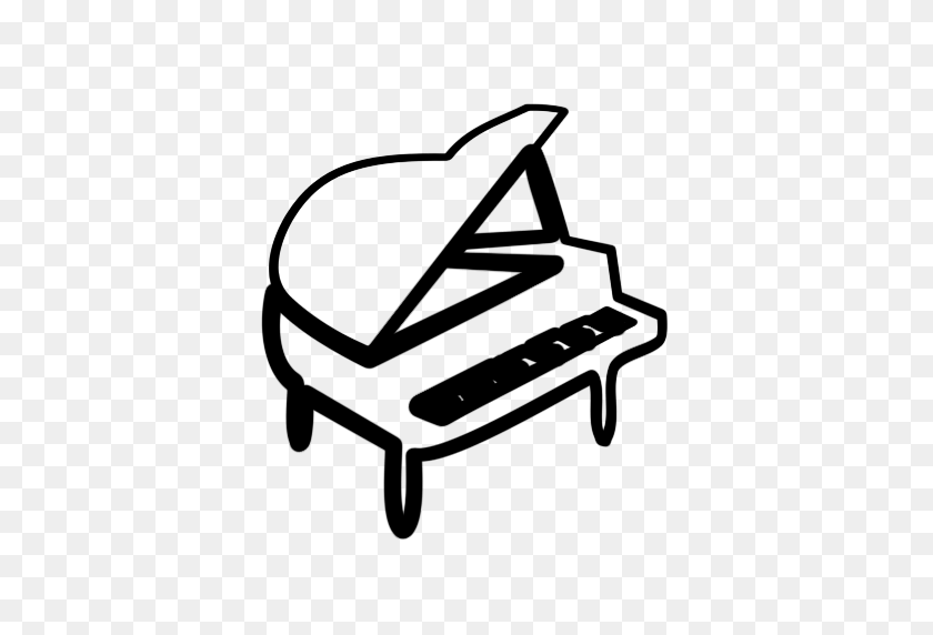 512x512 Iconos De Piano Sin Atribución - Imágenes De Piano Clipart Gratis