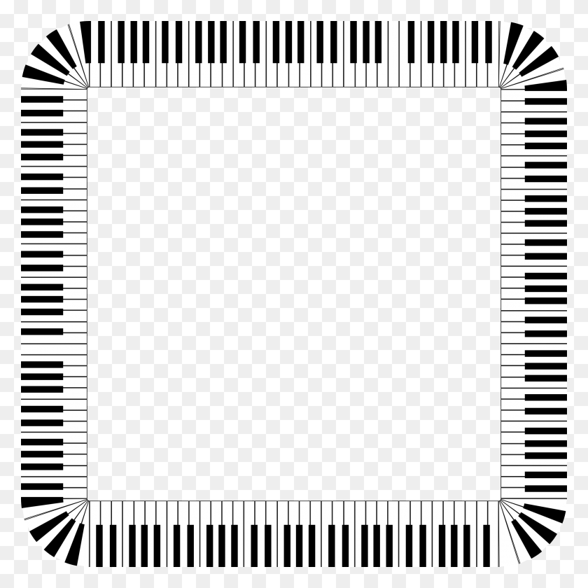 2334x2334 Клавиши Пианино С Закругленными Углами В Формате Png - Скругленный Квадрат В Png