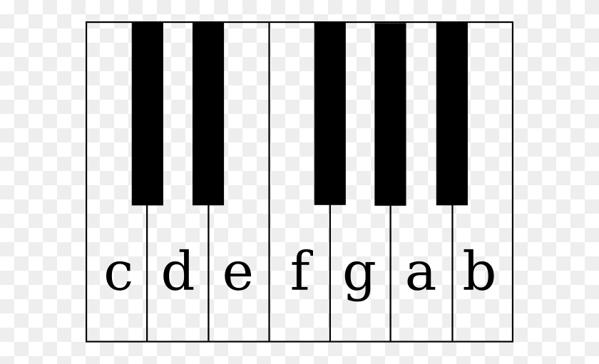600x451 Teclas De Piano Silueta - Teclas De Piano Png