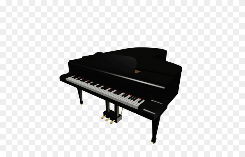 480x480 Piano Png - Teclado De Piano Png