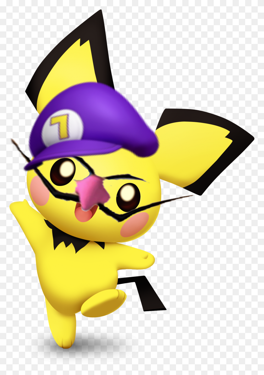 1433x2084 Pichu Attempts To Make Us Feel Better - Pichu PNG