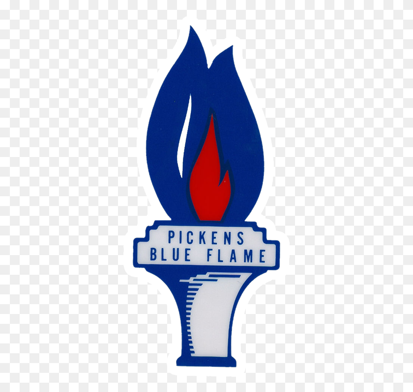 341x739 Pickens Blue Flame - Blue Flame PNG