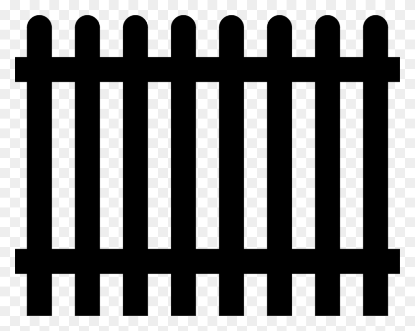 958x750 Пикетный Забор Садовые Ворота Стена - Пикетный Забор Клипарт