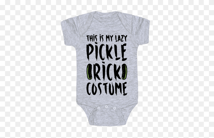 484x484 Pickle Rick Baby Onesies Lookhuman - Pickle Rick Cara Png