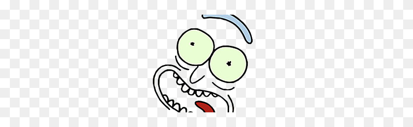 300x200 Pickle Rick Face Png Png Image - Rick Face PNG