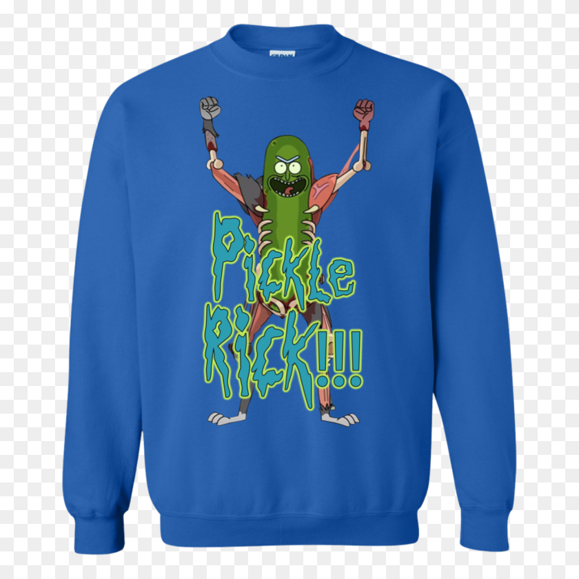 1155x1155 Pickle Rick Rick And Morty Sweater - Pickle Rick PNG