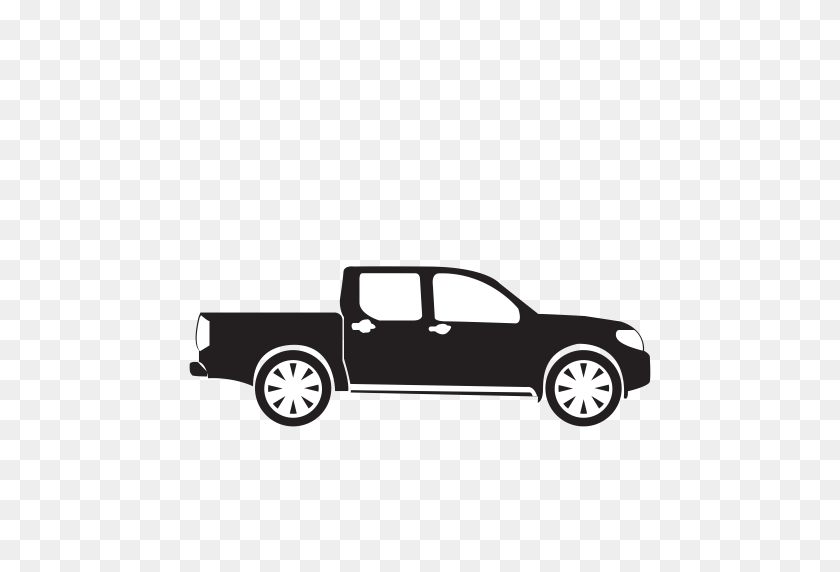 512x512 Pickup, Pickup Truck, Pickup Van Icono Con Formato Png Y Vector - Camioneta Png