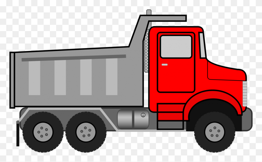 1267x750 Pickup Truck Dump Truck Semi Trailer Truck Vehicle - Semi Truck Clipart