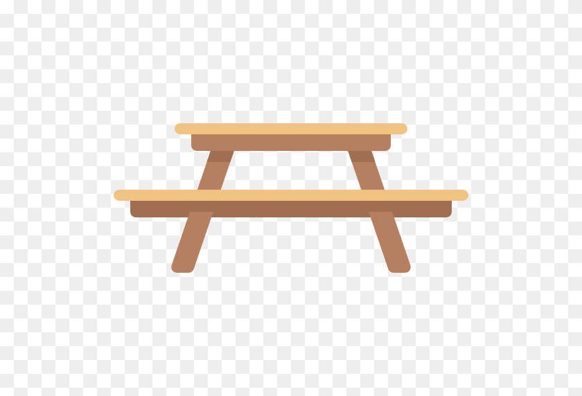 512x512 Picnic Table - Picnic Table PNG