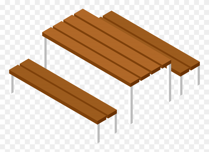 8000x5657 Picnic Table And Bench Transparent Clip Art Gallery - Set Table Clipart