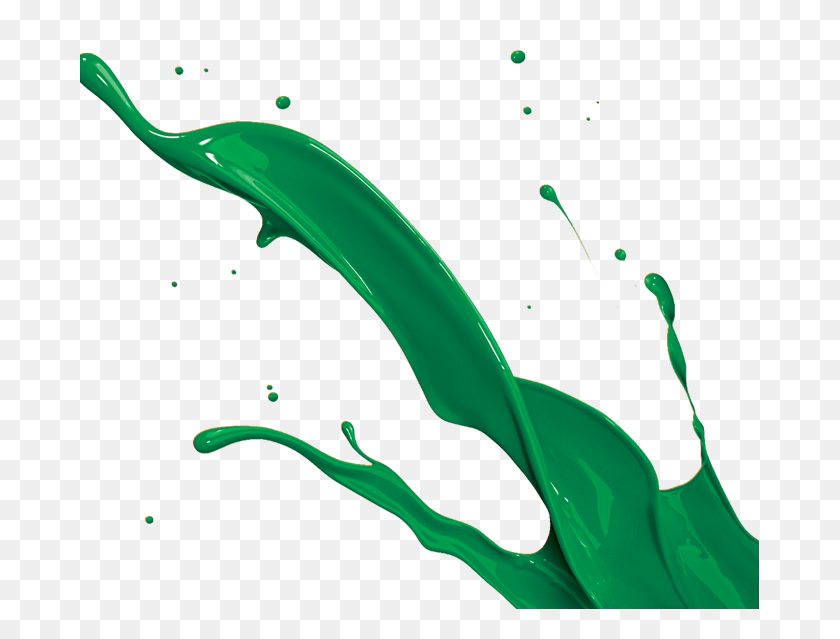 679x579 Pics Of Green Paint - Paint Dripping PNG