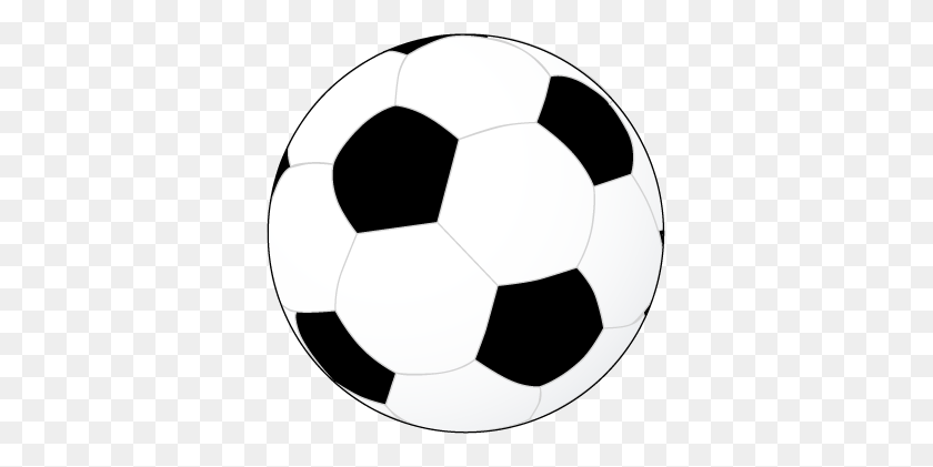 359x361 Pics Of Soccer Ball Clip Art - Sports Balls Clipart Black And White