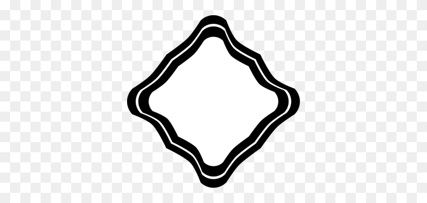 340x340 Picture Frames Computer Icons Octagon Shape Vector Magic Free - Squiggle Clipart