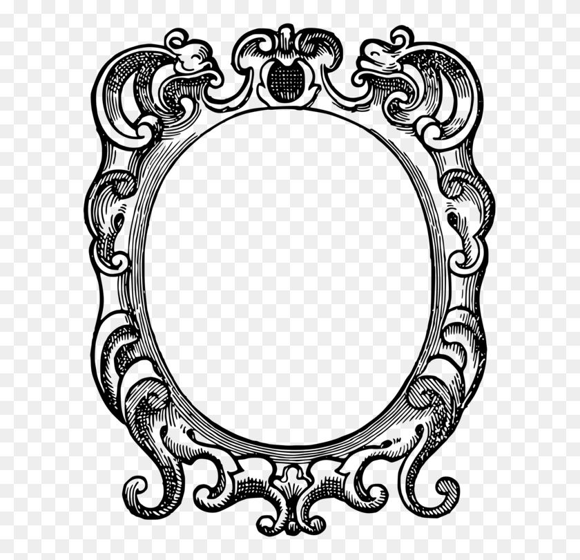 603x750 Picture Frames Ornament Drawing Computer Icons - Ornate Clipart