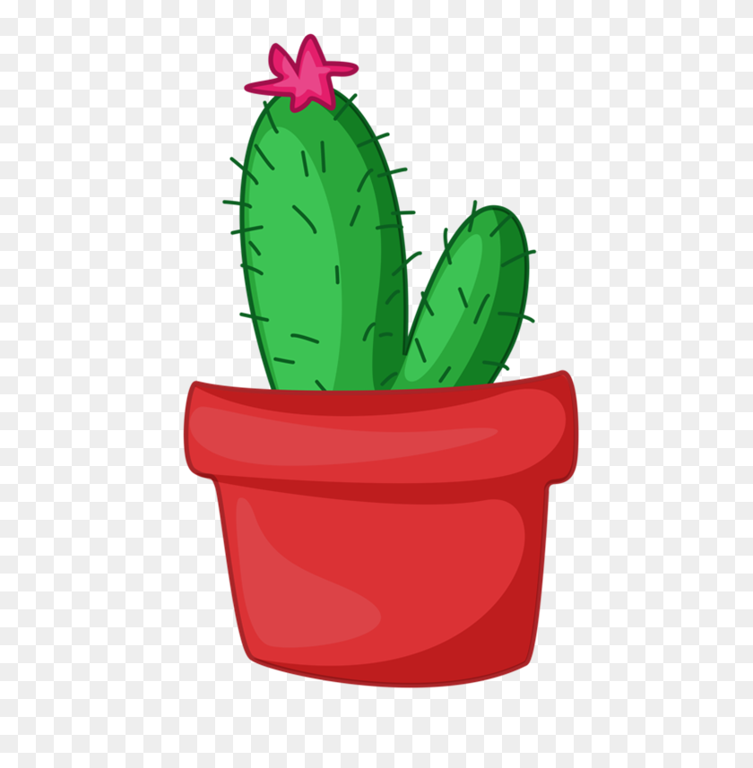 506x797 Picture My Garden Valley Flower Pots - Potted Cactus Clipart