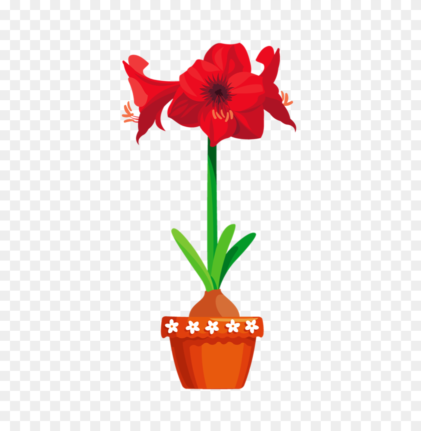 447x800 Picture My Garden Valley Flowers - Plant Pot Clipart