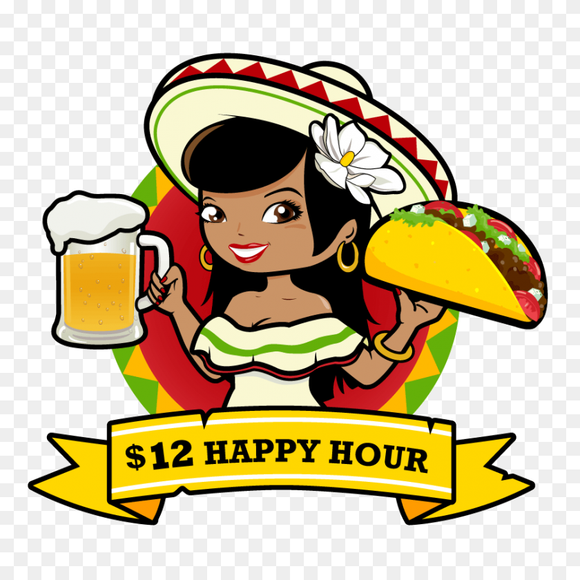 842x842 Picture Of A Taco - Mexican Restaurant Clipart