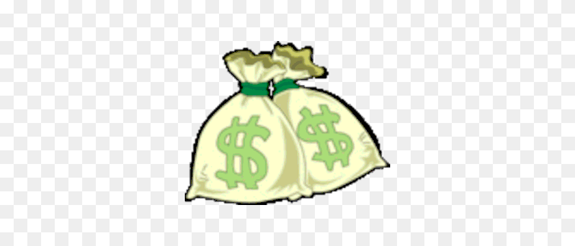 300x300 Picture Of Money Bag Free Download Clip Art - Money Clipart Gif