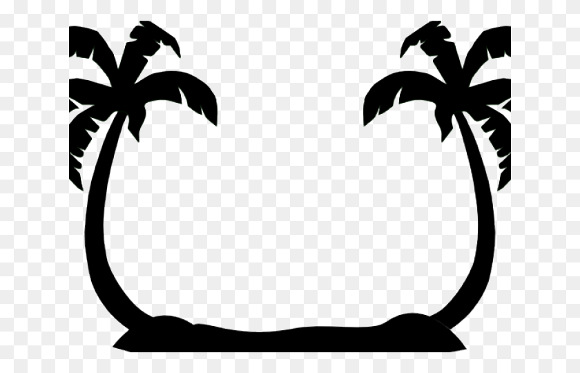 640x480 Picture Palm Tree Free Download Clip Art - Margarita Clipart Black And White