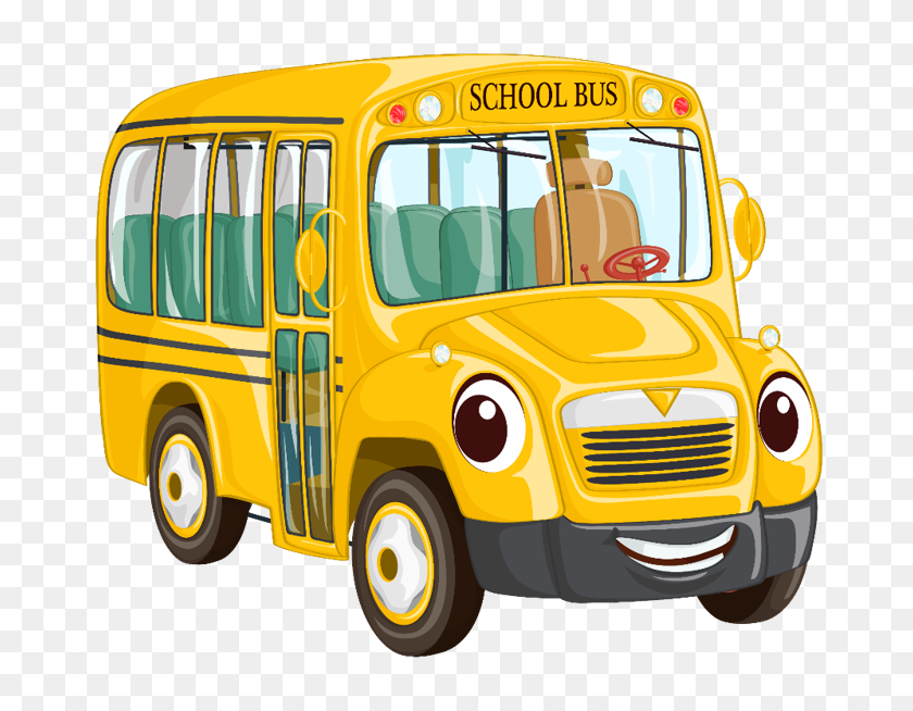 698x594 Картинки Школьного Автобуса Картинки - Колеса На Автобусе Клипарт