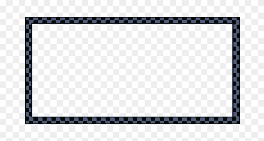 2400x1200 Pictures Of Blue Checkered Border - Gingham Clipart