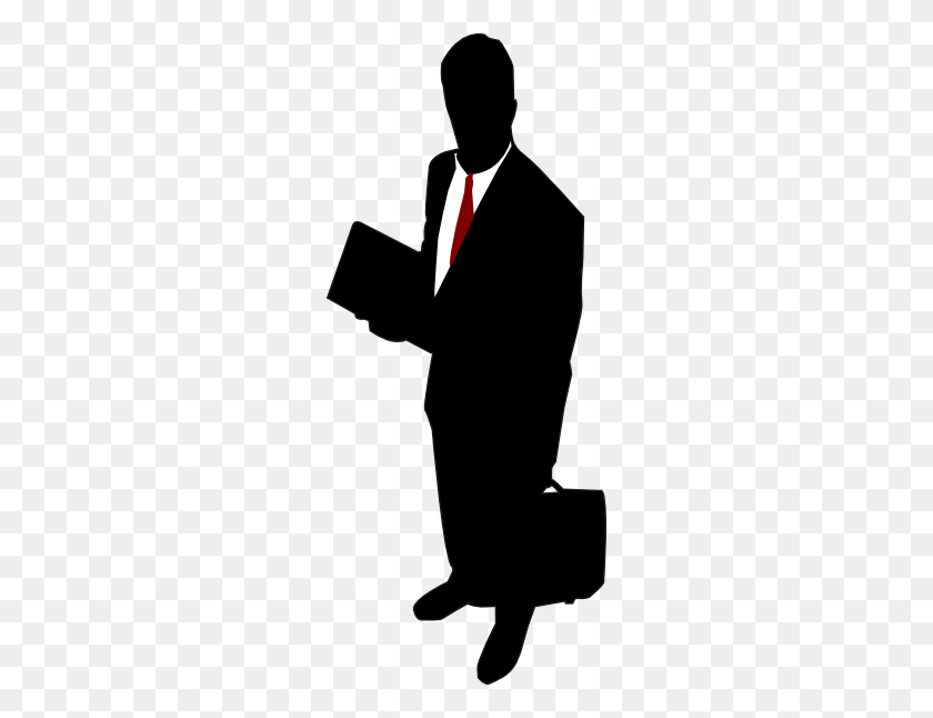 252x586 Pictures Of Businessman Standing Clip Art - Spanking Clipart