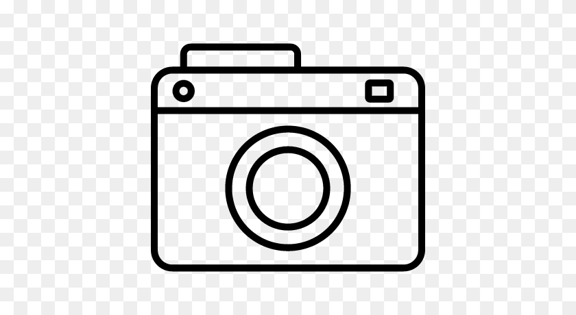 400x400 Pictures Of Camera Vector Outline Png - Camera Drawing PNG