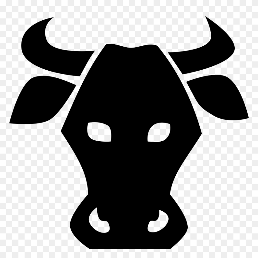 800x800 Pictures Of Cow Face Clip Art - Black Angus Clipart