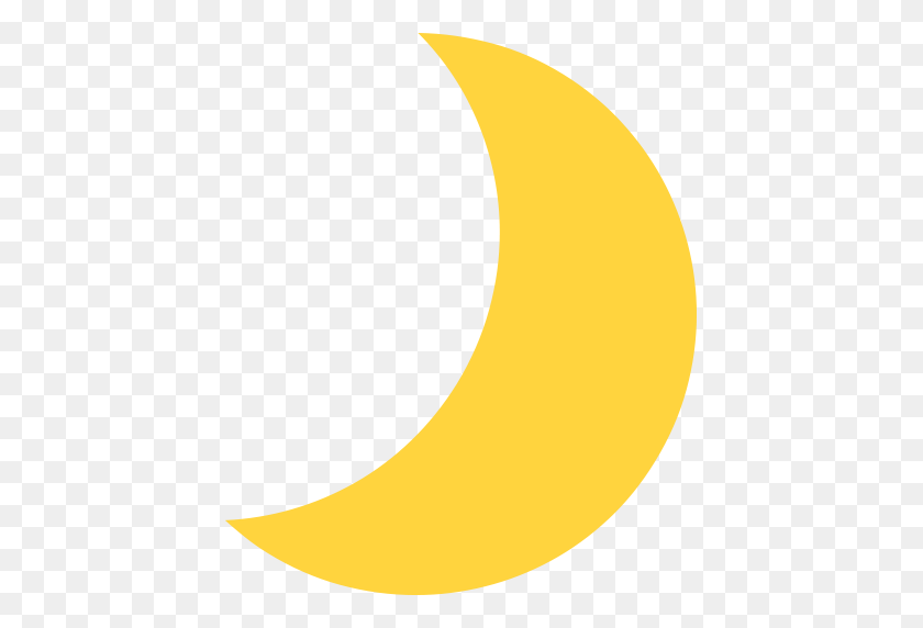 512x512 Pictures Of Crescent Moon Png - Crescent Moon PNG