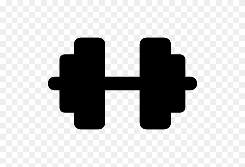 512x512 Pictures Of Dumbbell Vector Png - Dumbell PNG