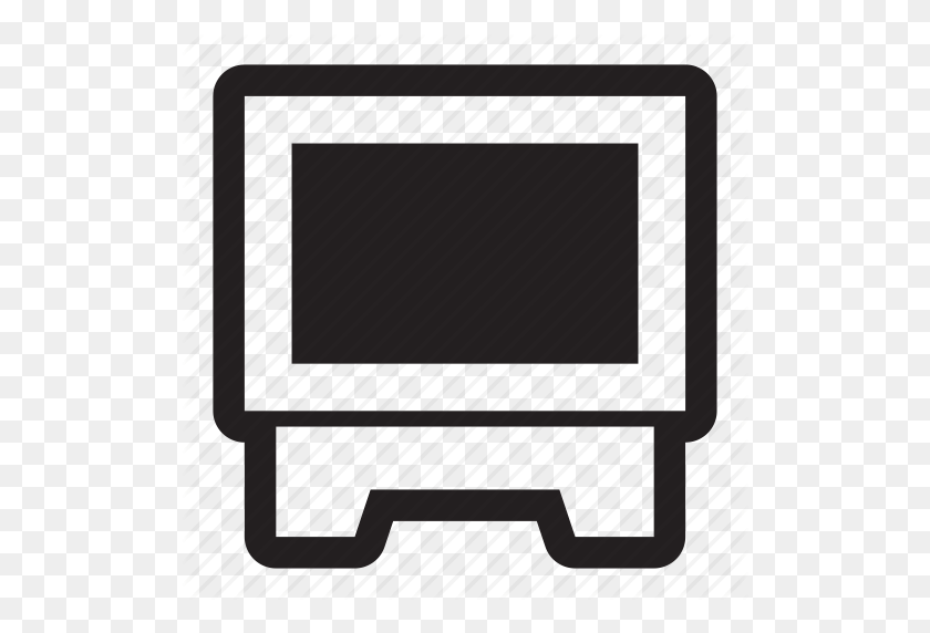 512x512 Pictures Of Flat Screen Tv Icon Png - Flat Screen Tv PNG