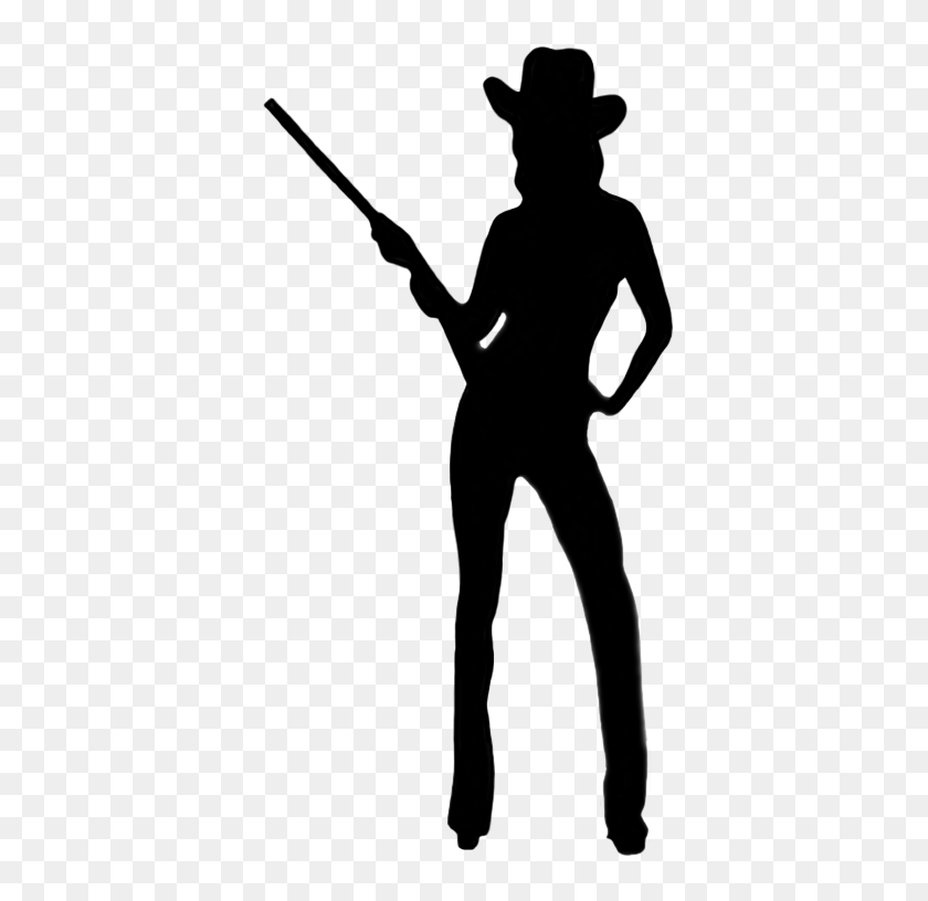 401x756 Pictures Of Girl With Gun Silhouette Png - Gun Silhouette PNG