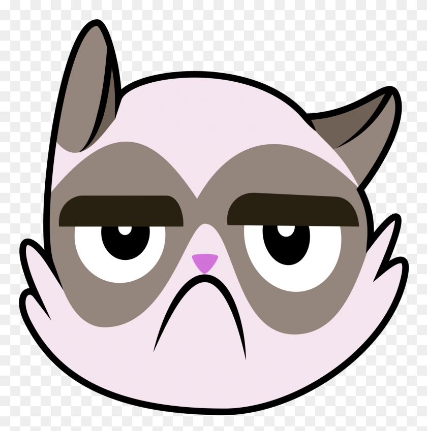 1600x1619 Pictures Of Grumpy Cat Face Clipart Black And White - Grumpy Old Man Clipart