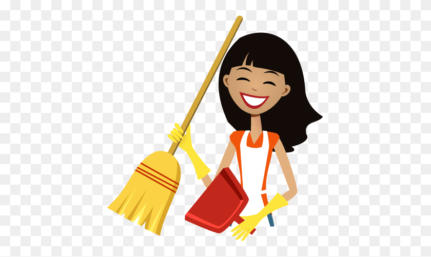 421x441 Pictures Of House Cleaning Group With Items - Clean Toys Clipart